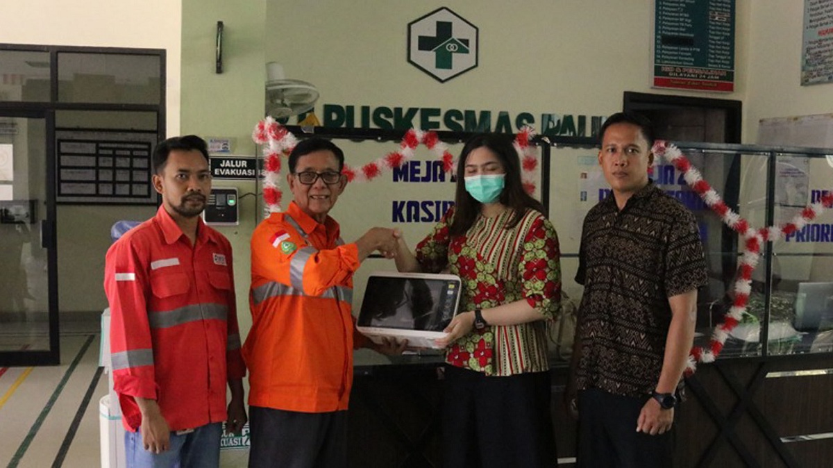 Wujudkan Masyarakat yang Sehat, PT Barasentosa Lestari Berikan Bantuan Mesin EKG Ke Puskesmas Pauh Muratara