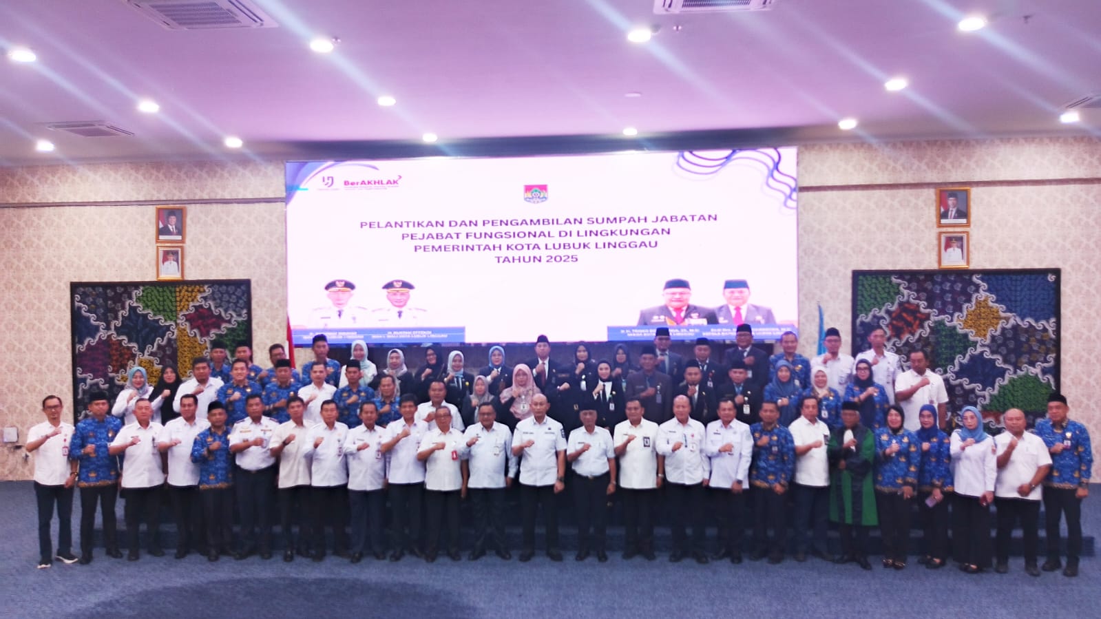 17 Pejabat Fungsional Dilantik, Wali Kota Lubuk Linggau Tegaskan Ini