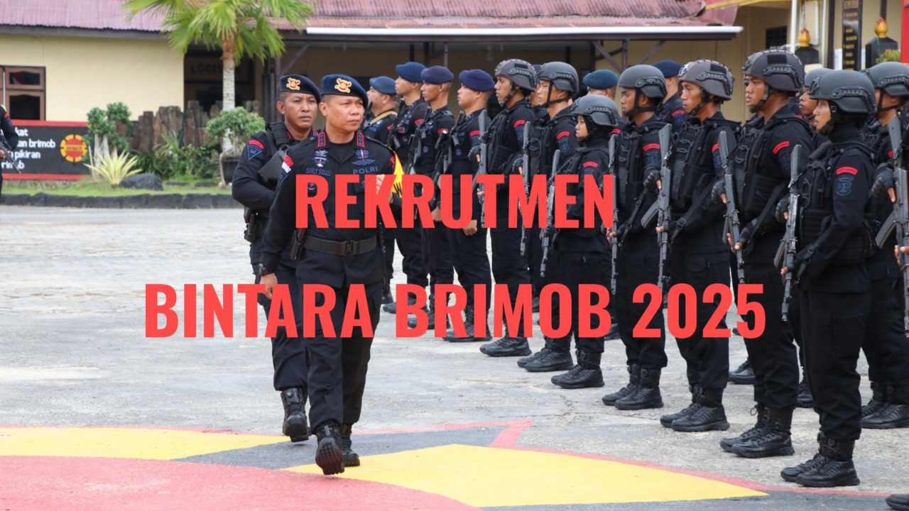 Syarat Mendaftar Seleksi Bintara Brimob, Mulai Dibuka 10 November 2025   