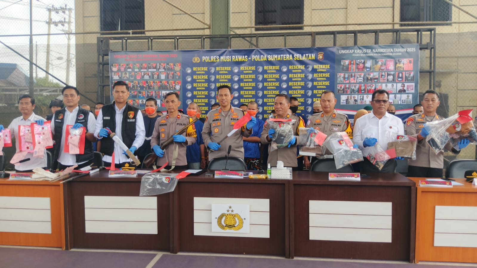 Polres Musi Rawas Catat 452 Perkara Sepanjang 2025, Kapolres Tegaskan Ini