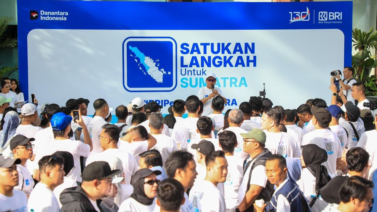 BRI Gelar Kegiatan “Satukan Langkah untuk Sumatera”, Berikan Komitmen Bantuan Rp50 Miliar Percepat Pemulihan