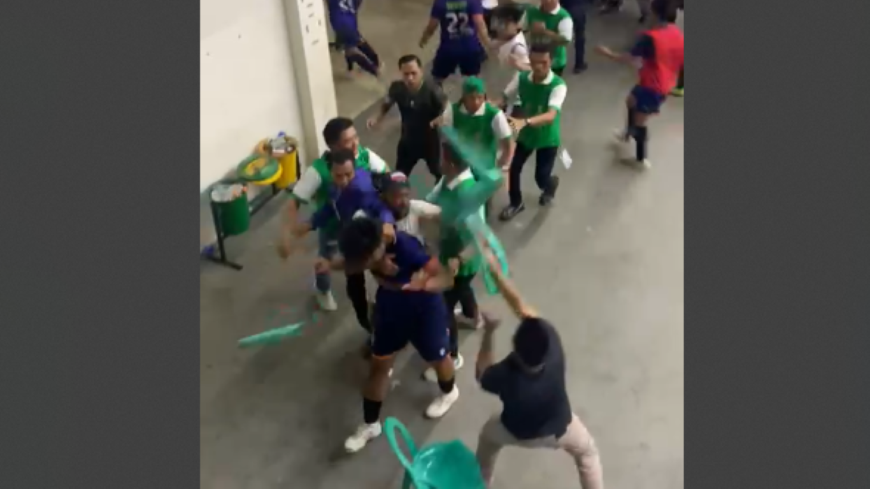Beredar Video Pemain Futsal Baku Hantam di GOR Megang Lubuklinggau