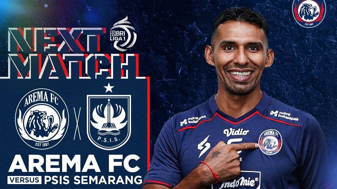 Prediksi Arema FC vs PSIS Semarang, BRI Liga 1 Indonesia, Senin 5 Februari 2024, Kick Off 15.00 WIB