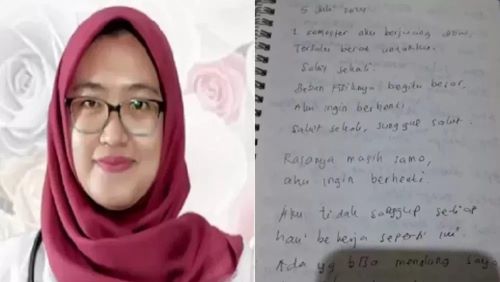 Terungkap Isi Diary Mahasiswi Kedokteran Undip yang Bunuh Diri di Kos, Memilukan: Tuhan, Aku Sakit