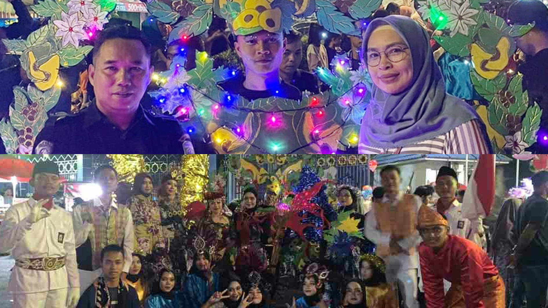 Usung Tema Pokad Linggau, Pelajar SMKN 4 Lubuklinggau Tampil Spektakuler di Silampari Night Carnaval 2023