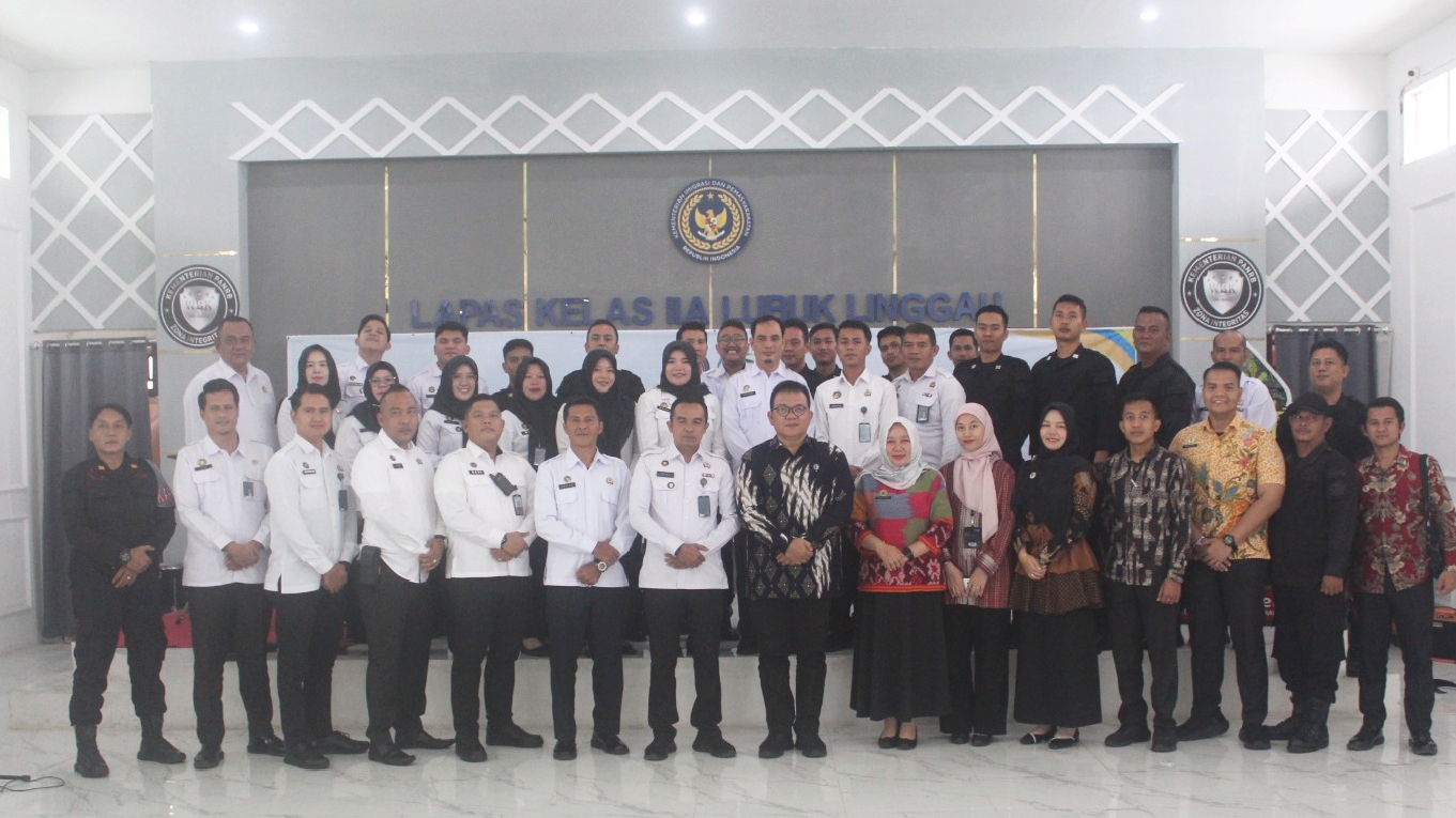 Kanwil HAM Sumsel Lakukan Audiensi di Lapas Lubuk Linggau, Ini yang Dibahas