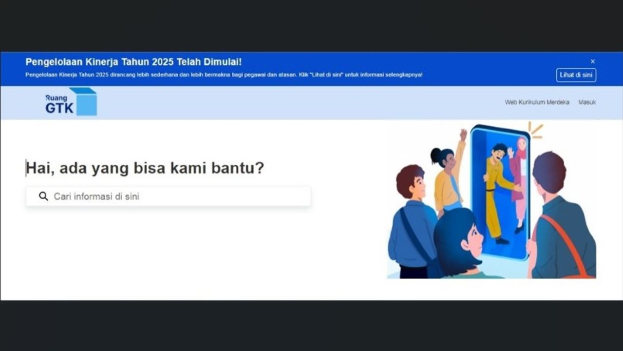 Ruang GTK, Guru di Sekolah Wajib Tahu, Berikut Penjelasan serta Cara Aksesnya