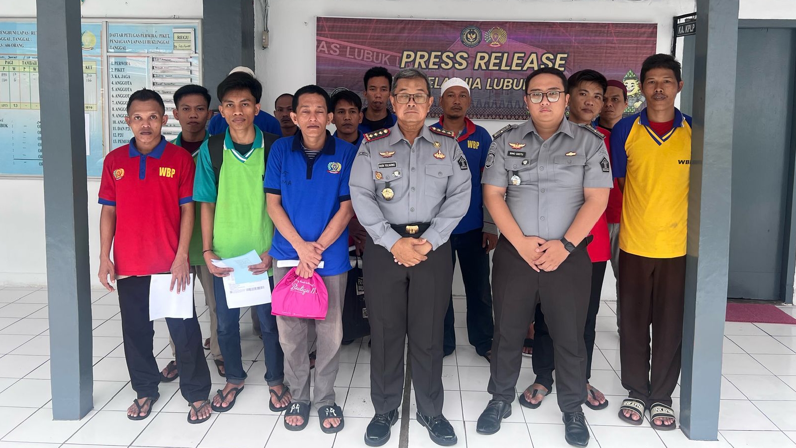 761 Warga Binaan Lapas Lubuk Linggau Terima Remisi Khusus Idul Fitri 1446 H, 12 Langsung Bebas