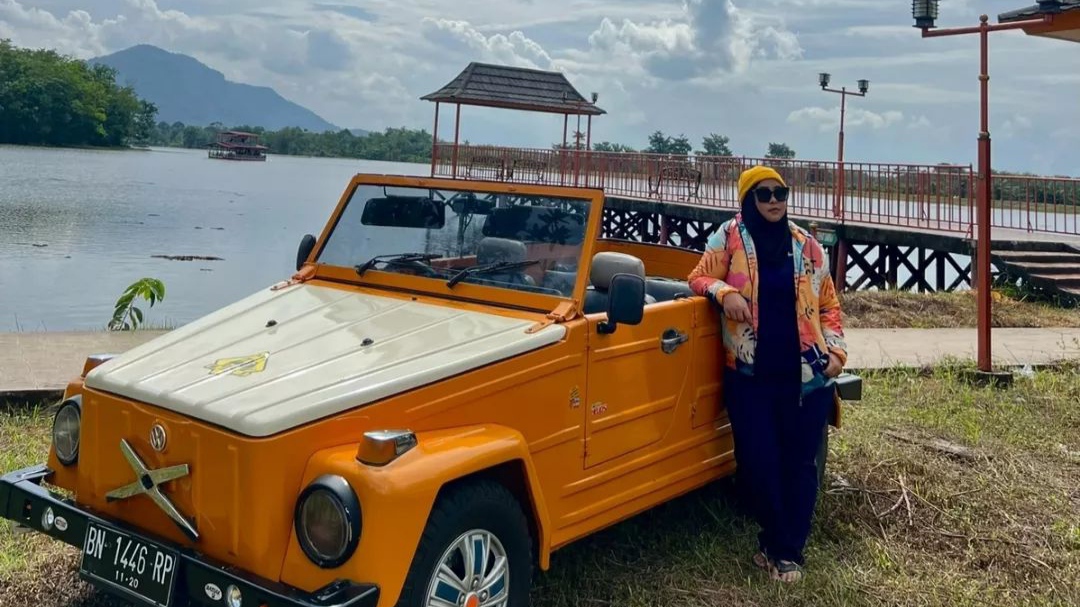 Ayo Kunjungi Danau Aur, Hanya Rp5 Ribu Anda Dapat Fasilitas Mobil VW Pak Camat