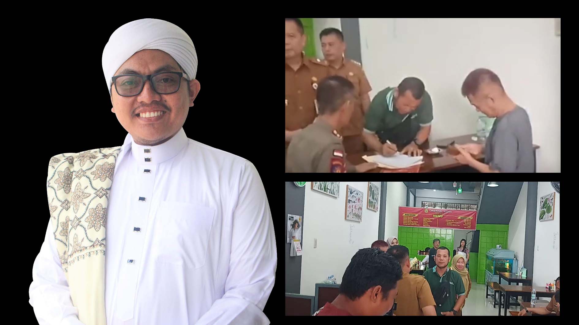 Kedai Non Halal di Lubuk Linggau Digerebek, Ustadz Fahmi: Pemerintah Jangan Hanya Berpikir Toleransi Minoritas