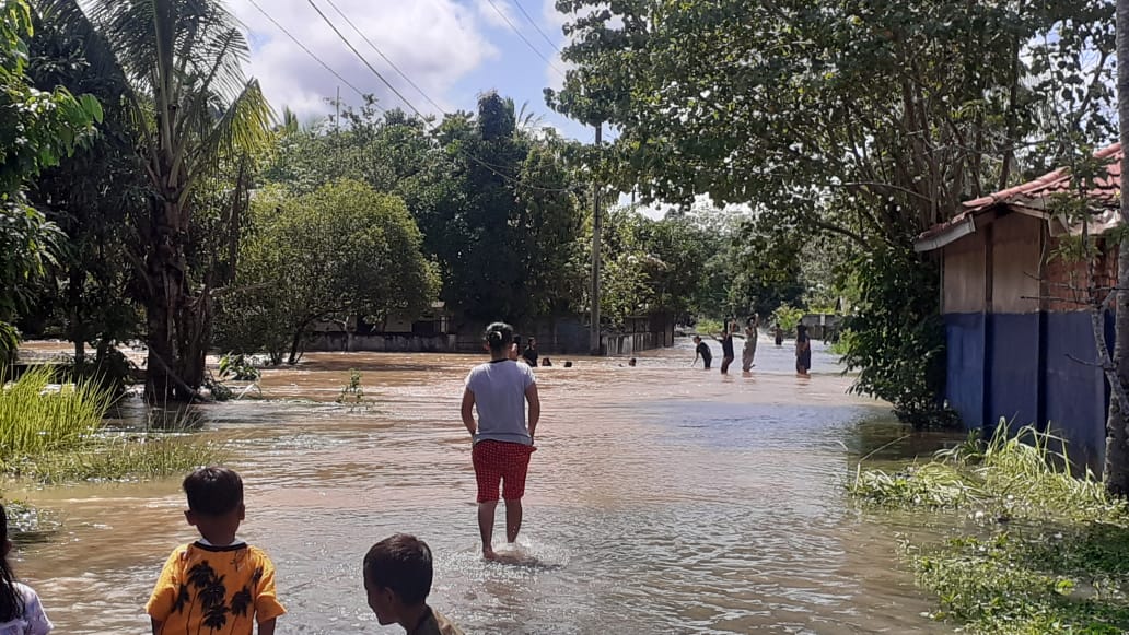 Banjir di Lubuklinggau, Akses Jalan2 Kelurahan Tergenang, Ratusan Rumah Terendam