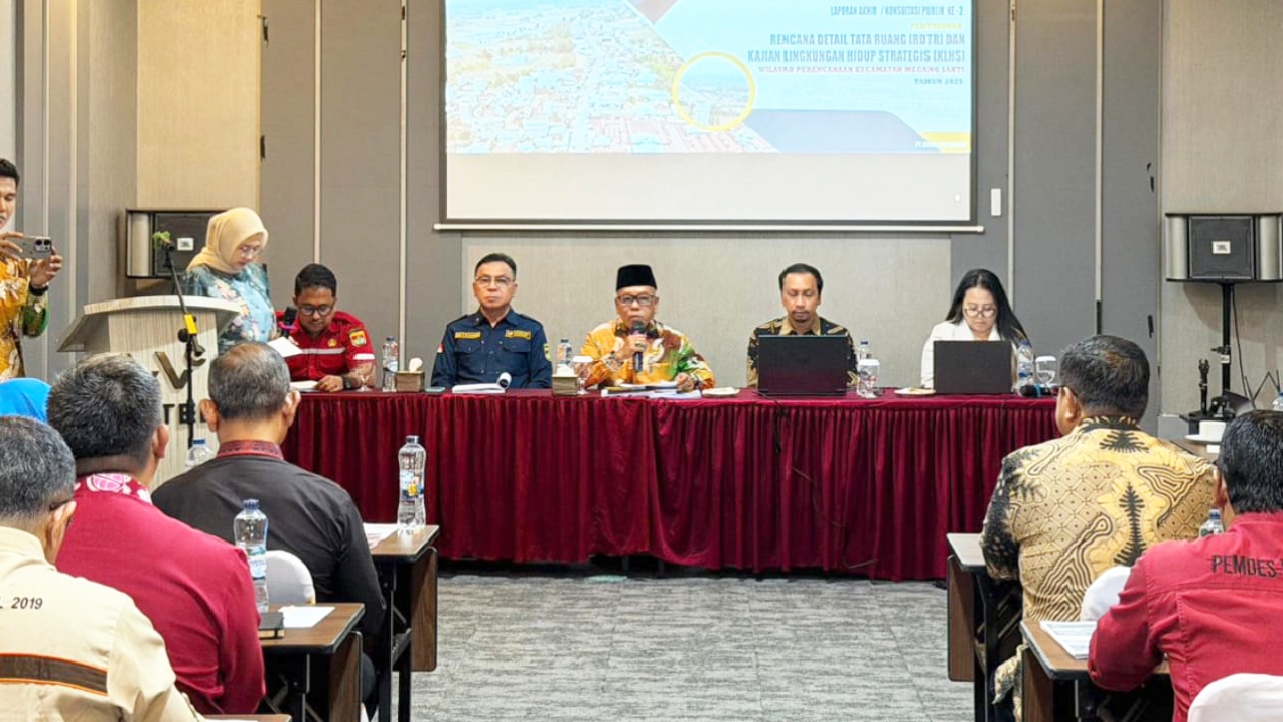 ATR/BPN Musi Rawas Gelar Rapat Penyusunan RDTR dan KLHS Kecamatan Megang Sakti Tahun 2025