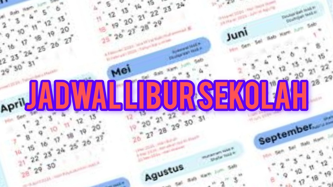 Jadwal Libur Panjang Sekolah Semester Ganjil 2024-2025 di 20 Provinsi Indonesia