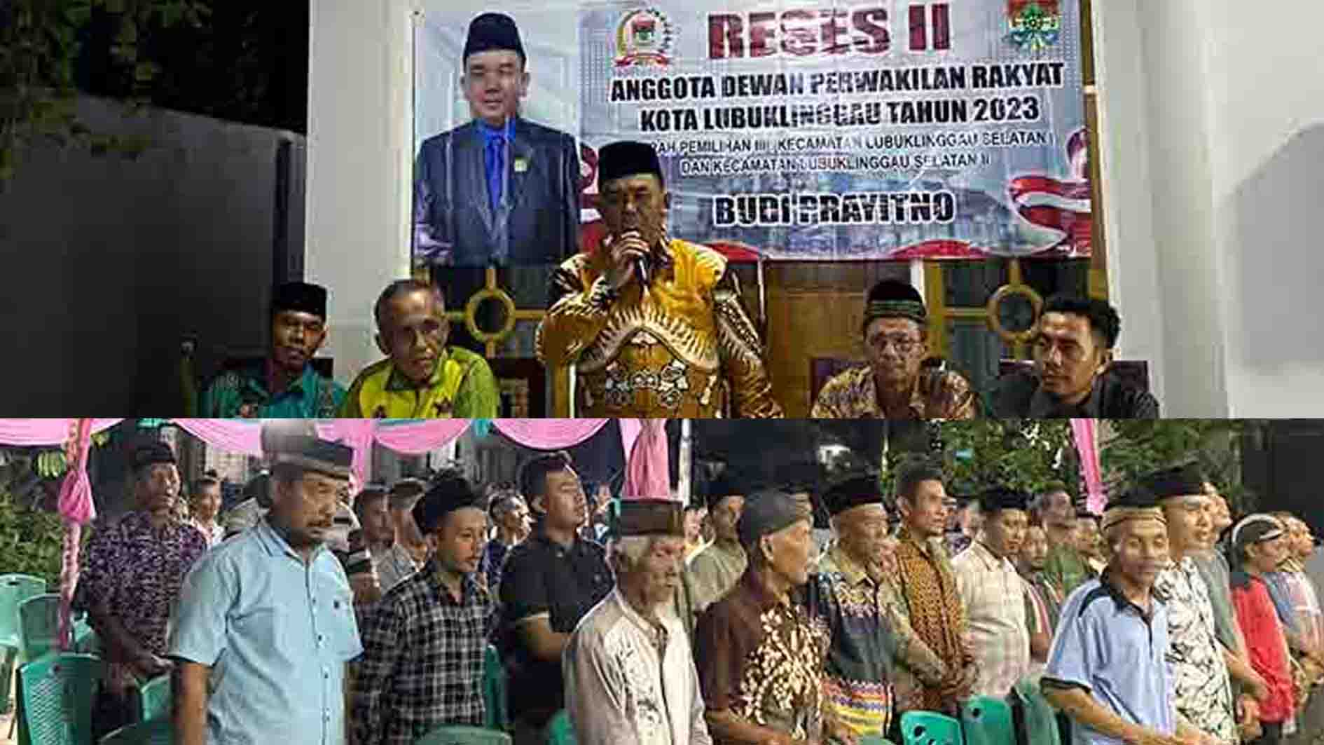 Reses II Anggota DPRD Kota Lubuklinggau Budi Prayitno Siap Perjuangkan Aspirasi Masyarakat