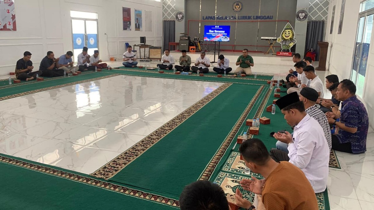 Lapas Lubuk Linggau Gelar Doa Bersama untuk Keselamatan dan Kebaikan Negeri Tercinta
