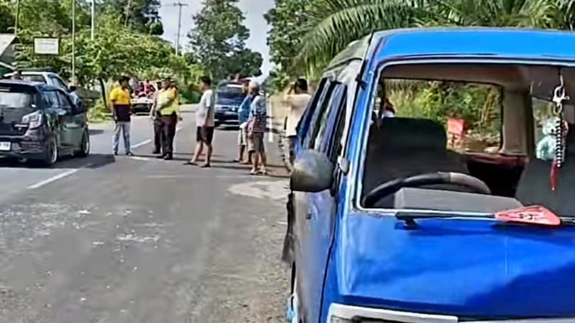 Lebaran Idul Fitri, Bus Rem Blong Tabrak Motor dan Mobil di Jalinsum Lubuk Linggau, Begini Nasib Para Korban