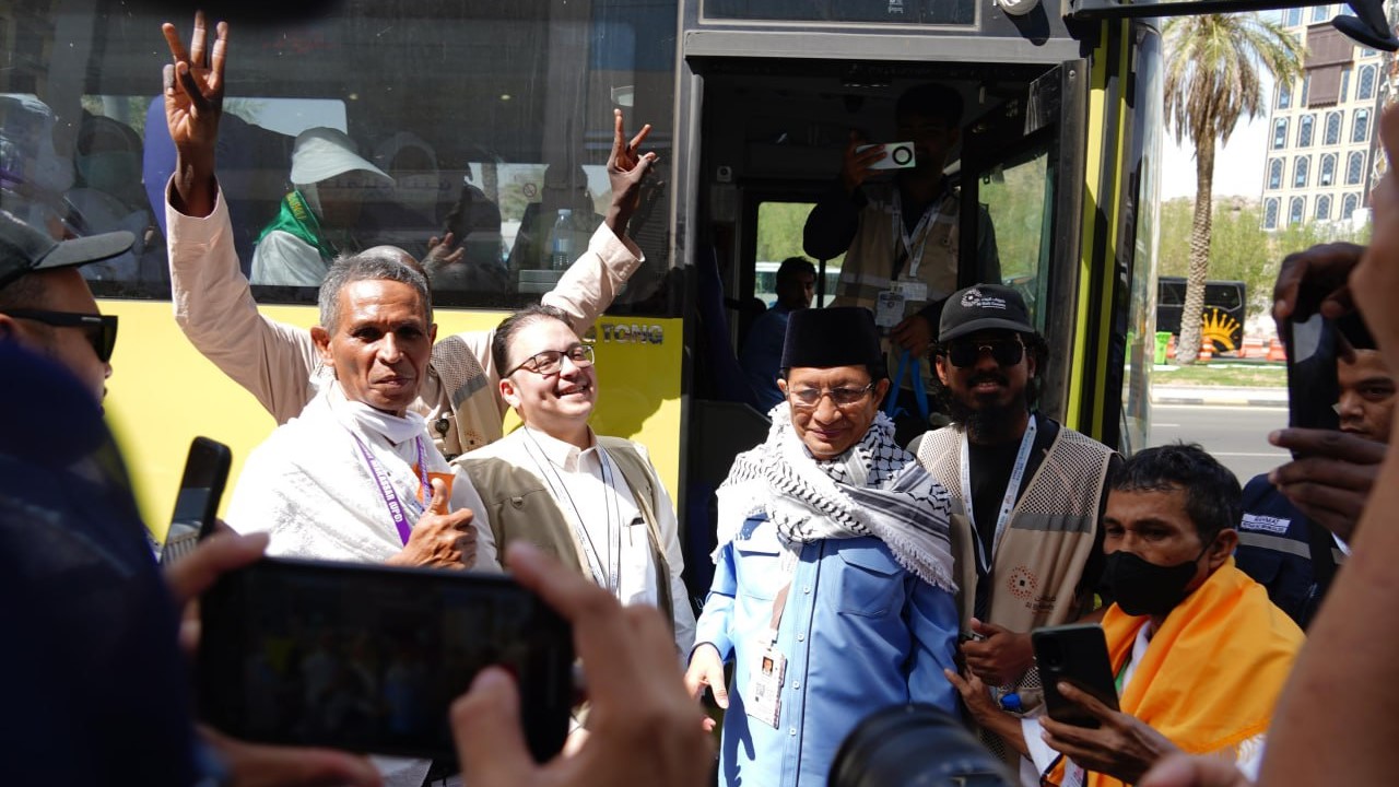 Jamaah Mulai Diberangkatkan ke Arafah, Siap Jalani Puncak Haji di Armuzna