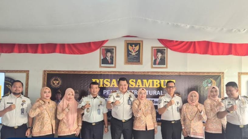 Pisah Sambut Pejabat Struktural, Lapas Narkotika Muara Beliti Lepas Pejabat Lama dan Sambut Pejabat Baru