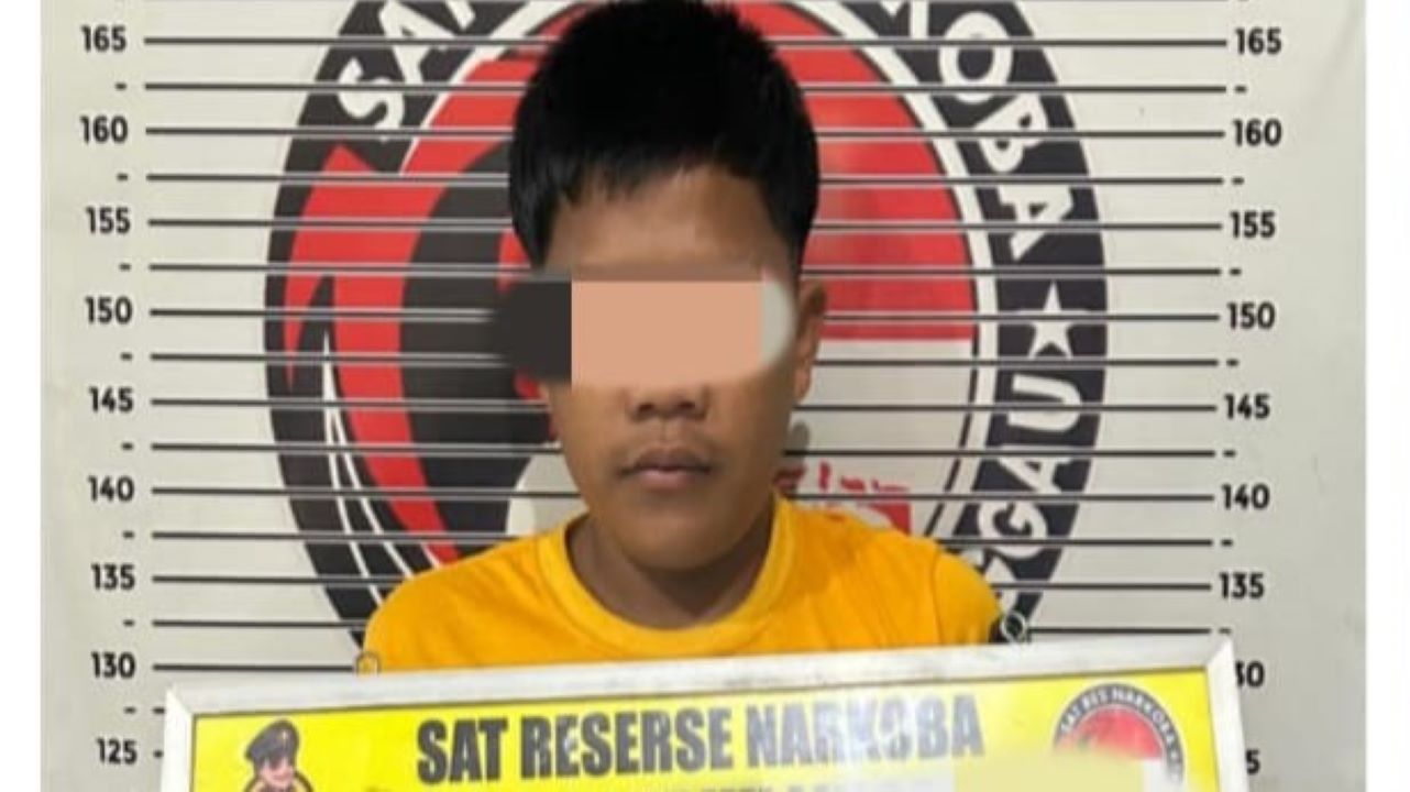 Miris, Remaja Putus Sekolah Jadi Pengedar Narkoba di Lubuk Linggau, Ditangkap di Warnet