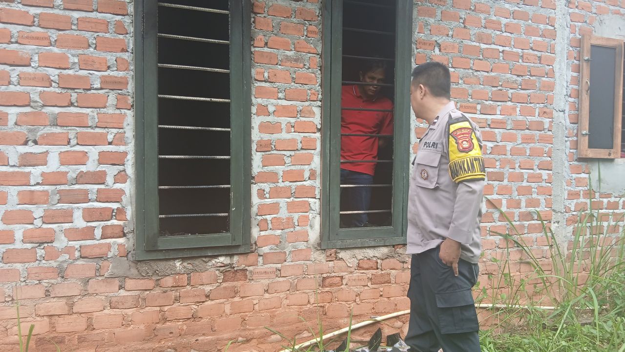 Rumah Warga Lubuk Linggau Dibakar Suami Sambung, Polisi Lakukan Penyelidikan