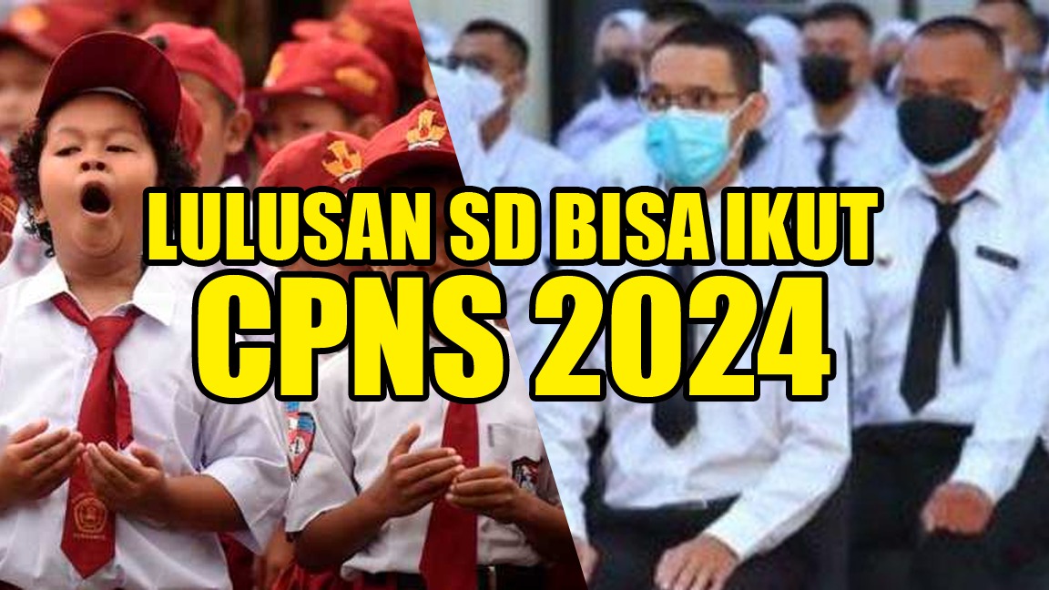 Lulusan SD Bisa Ikut CPNS 2024 di Kemenag, ini Jabatan yang Bisa Dilamar