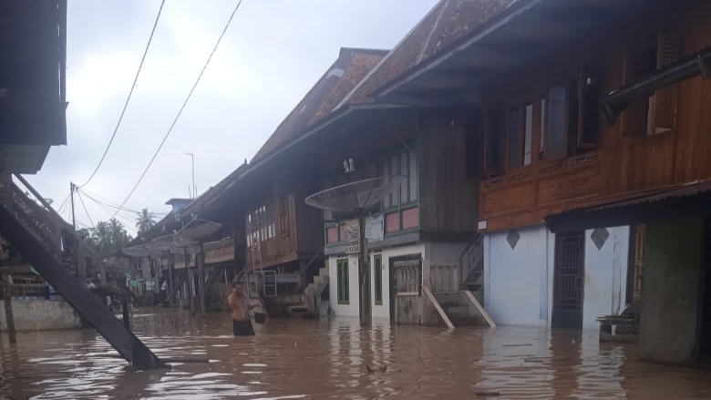 147 KK dan 347 Rumah Terendam Banjir, Masyarakat Semangus Baru Butuh Bantuan Pemkab Musi Rawas