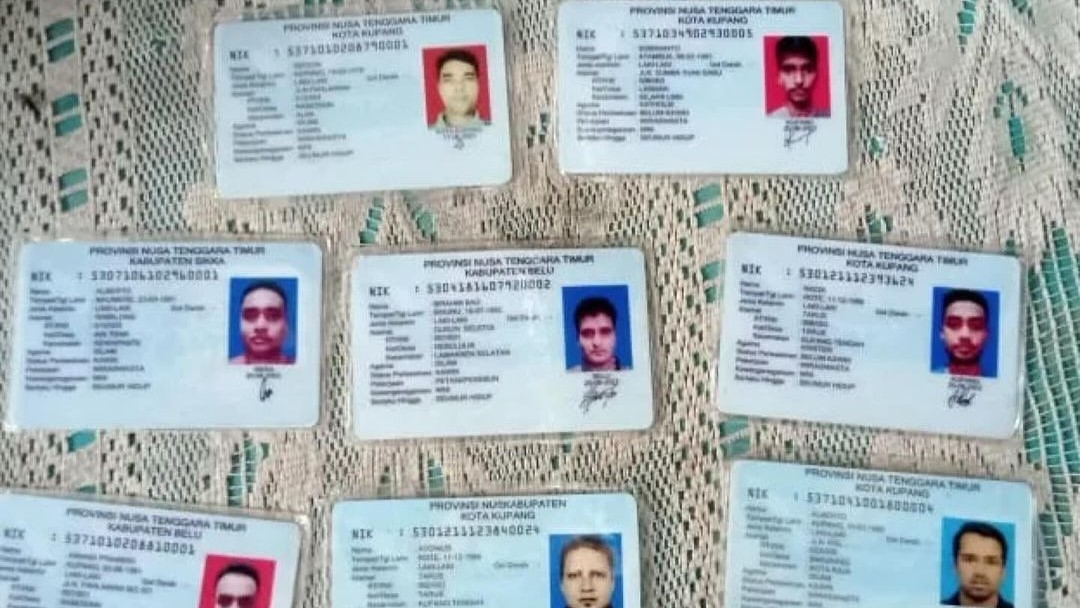 8 Imigran Rohingya Masuk Wilayah NTT, Mereka Punya KTP Indonesia, Kok Bisa