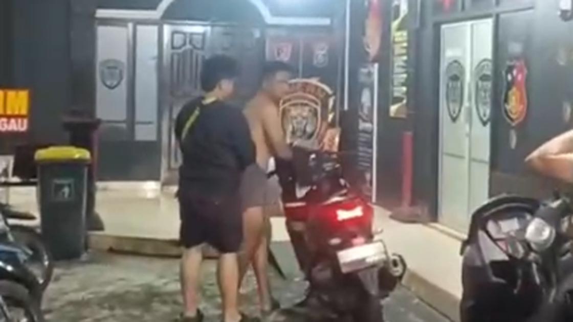 Ini Pelaku Pencurian Gas yang Terekam CCTV di Tanah Periuk Lubuk Linggau