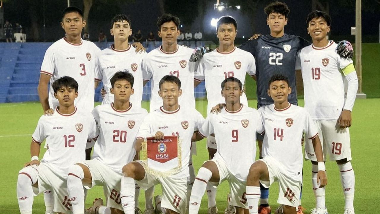 Jadwal Timnas Indonesia U17 di Kualifikasi Piala Asia U17 2025