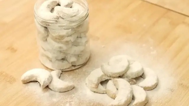 Cookies Putri Salju, Sering Ditemukan Saat Lebaran Idul Fitri, Begini Cara Buatnya