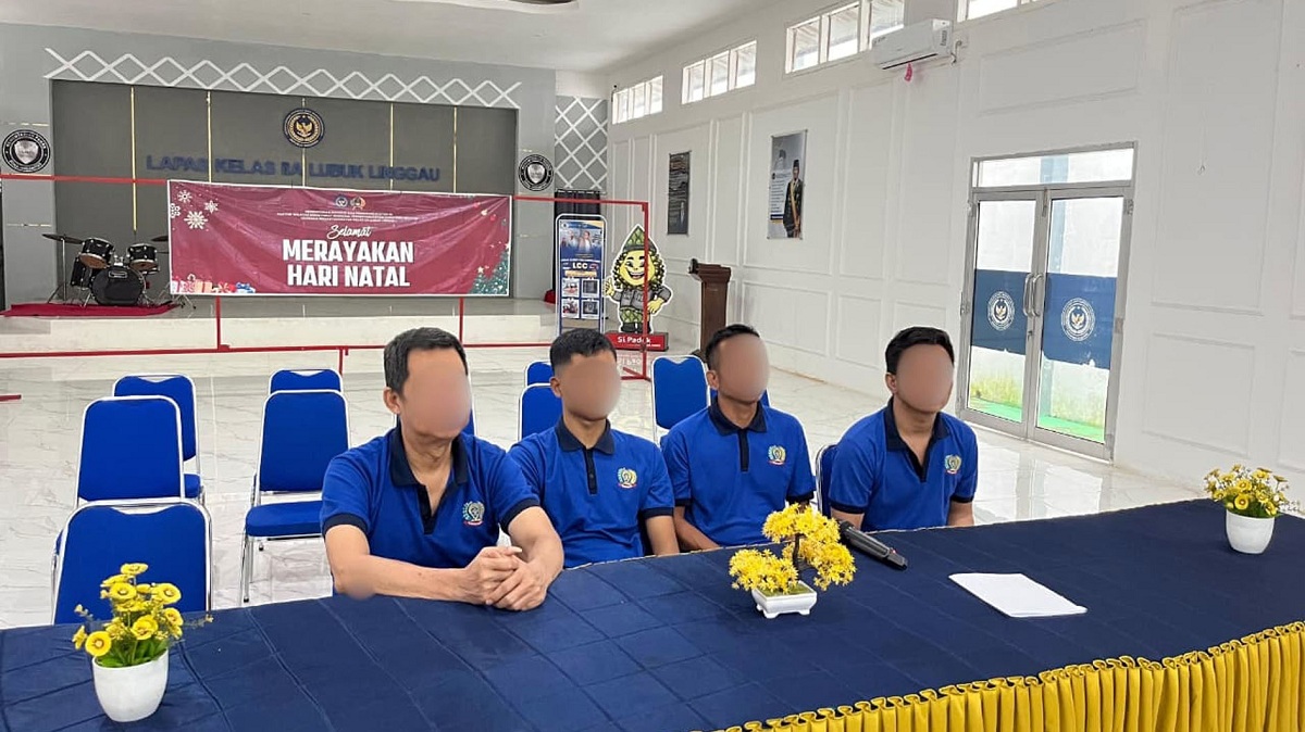 Lapas Lubuk Linggau Rayakan Natal 2025, Warga Binaan Rasakan Kedamaian
