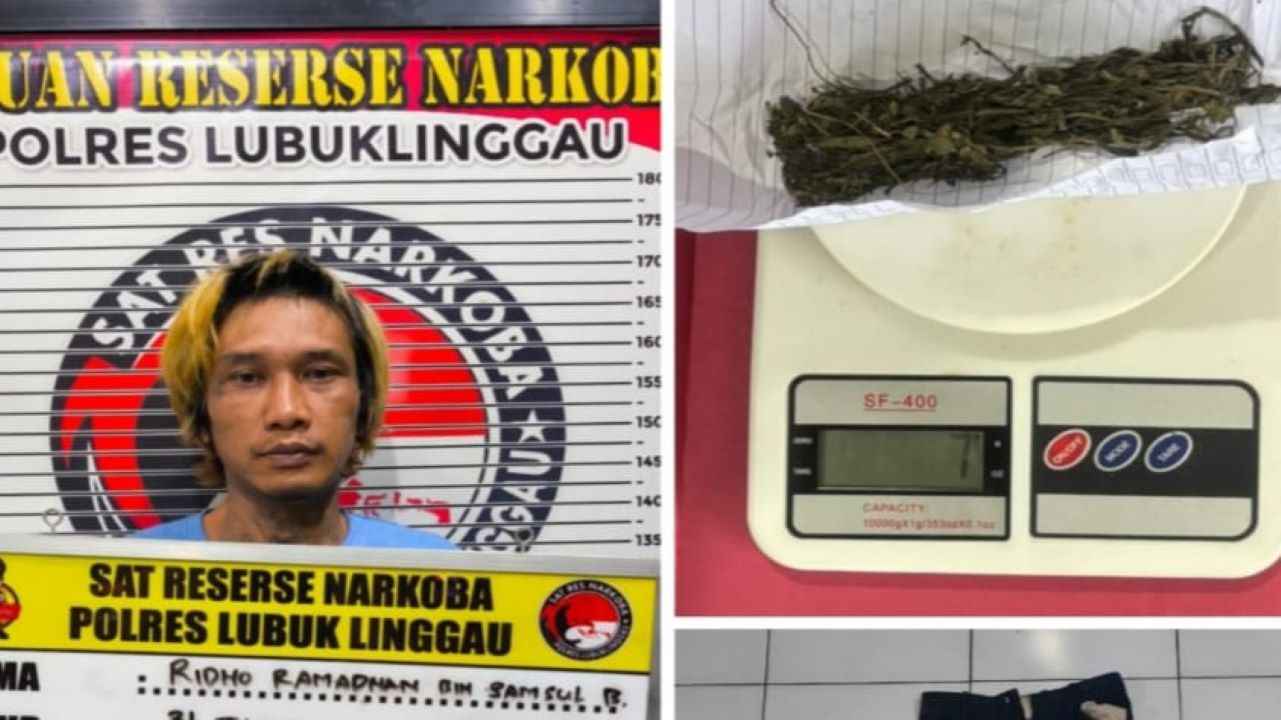 Warga Jambi Tertangkap Miliki Narkoba di Lubuk Linggau