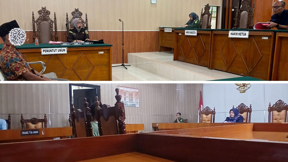 PK Bapas Muratara Hadir Dampingi ABH dalam Sidang di Pengadilan Negeri Lubuk Linggau