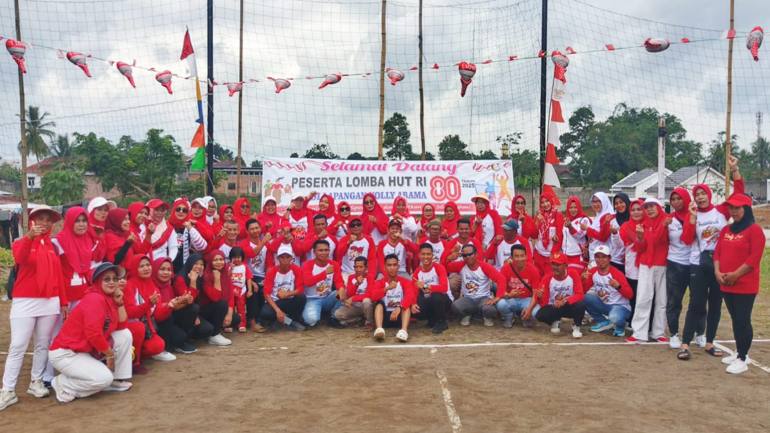 Tumbuhkan Rasa Persatuan dan Kesatuan, Keluarga Besar Abama Sukses Gelar Berbagai Lomba HUT RI ke-80