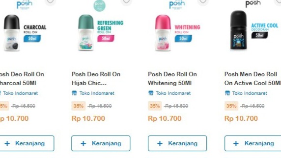 DISKON Produk Deodorant di Indomaret 12.12, Buruan, Berikut Daftarnya  