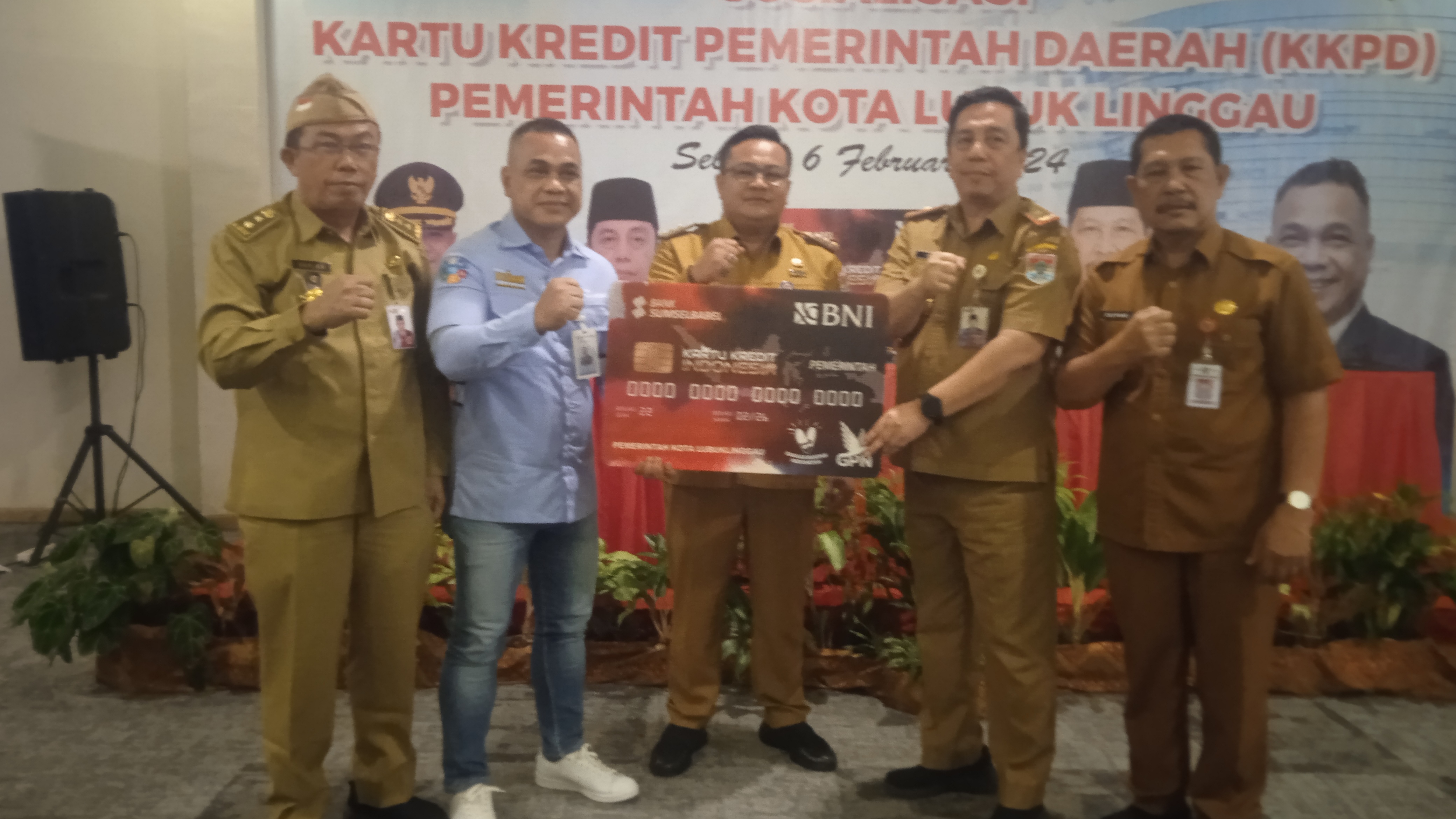 Bank Sumsel Babel Cabang Lubuklinggau Bersama Pemkot Lubuklinggau Sukses Gelar Launching KKPD
