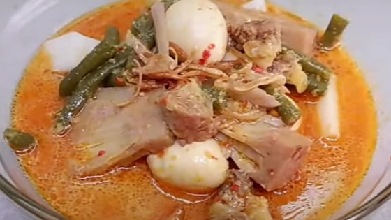 Cocok untuk Sarapan Pagi, ini Resep Lontong Sayur Padang, Lamak Bana