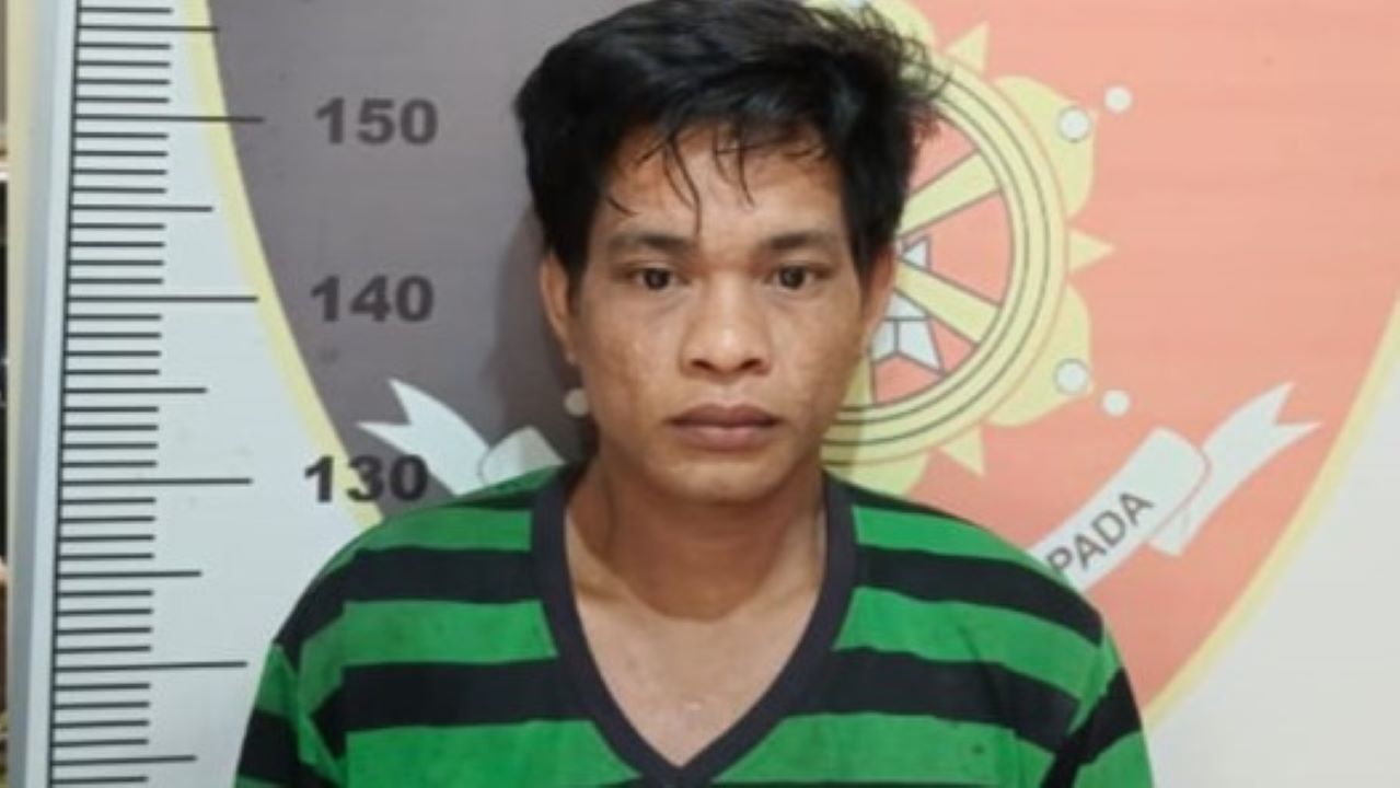 Residivis Kambuhan di Karang Dapo Muratara Tebaskan Parang ke Polisi, Kaki Kanannya Diperban