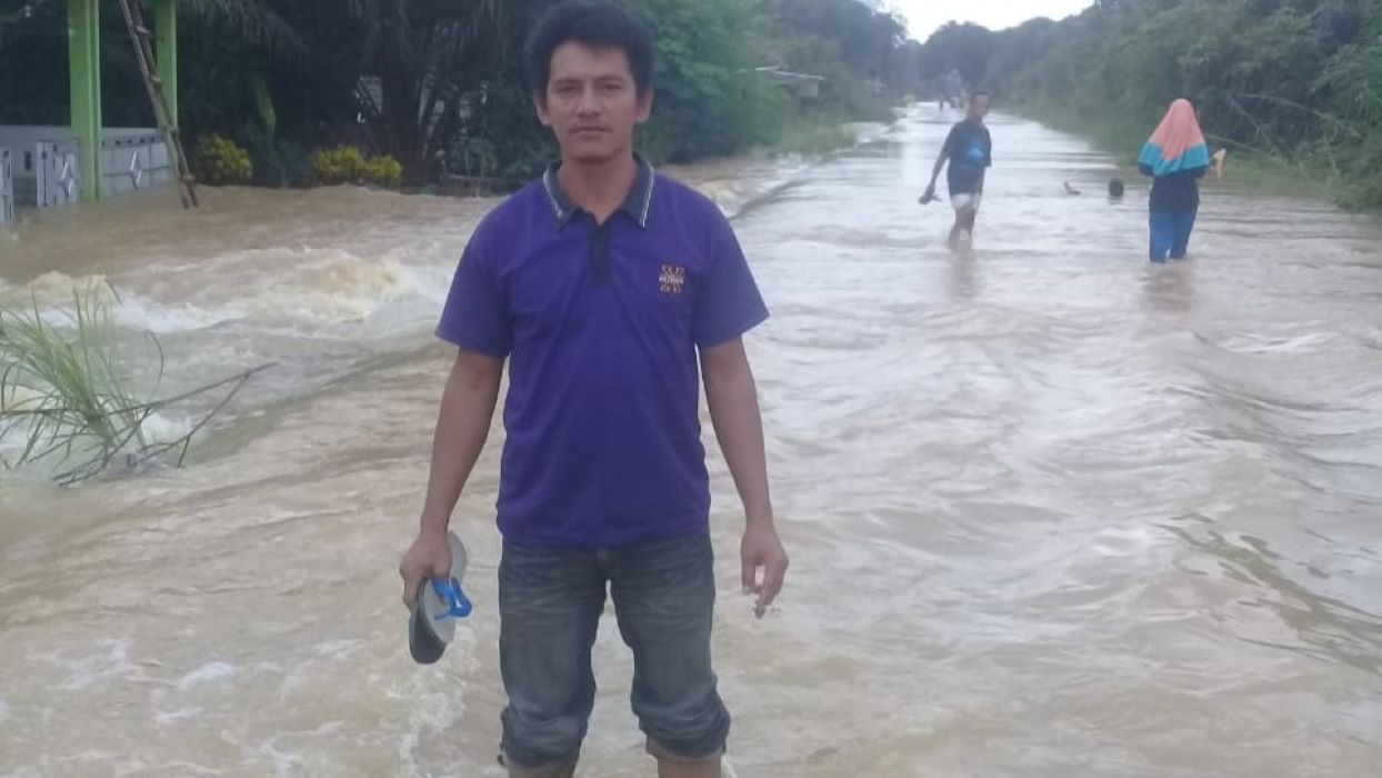 Banjir di BTS Ulu, Jalan Lintas Musi Rawas – PALI Menuju Palembang Kembali Lumpuh Total