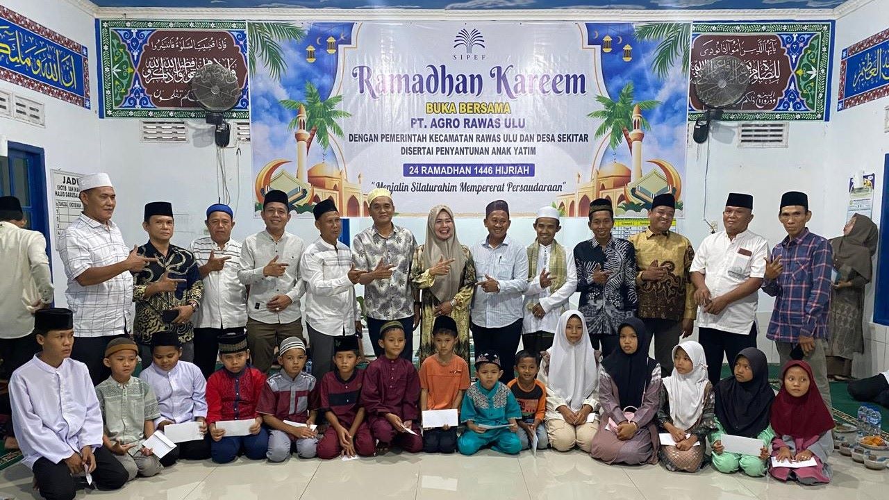 Pererat Silaturahmi Persaudaraan, PT Agro Rawas Ulu Gelar Buka Puasa Bersama dengan Pemerintah dan Kepolisian