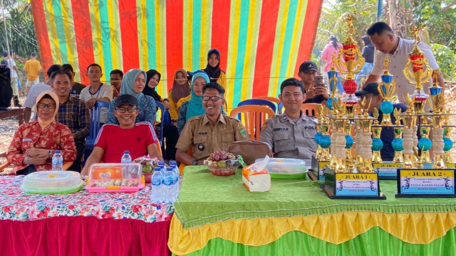 Sambut HUT Kemerdekaan RI, Warga Empat Lawang Gelar Turnamen Piala Kades Pajar Bakti 2024