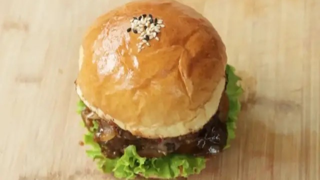 Resep Black Pepper Oat Beef Burger, Cocok Untuk Ide Jualan, Auto Cuan