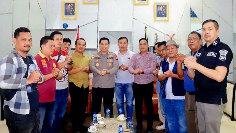 Polres Musi Rawas Gandeng Wartawan Sukseskan Program Polisi Bersama Masyarakat
