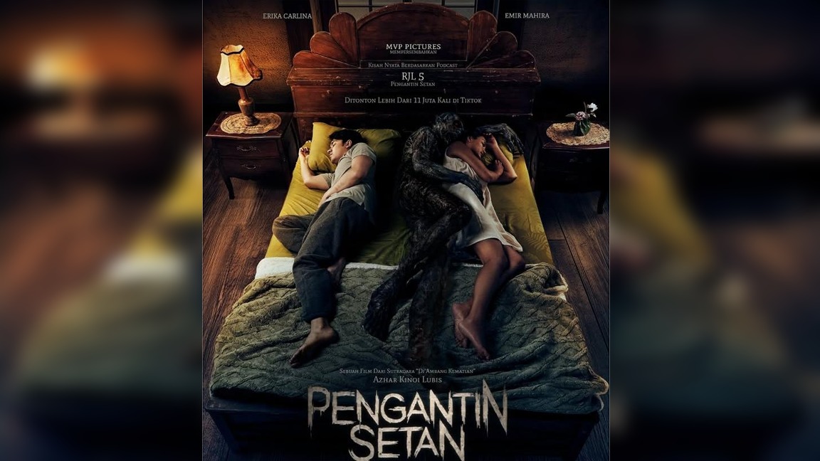 Sinopsis Film Pengantin Setan, Kisah Nyata Tentang Jin Perusak Rumah Tangga, Berani Nonton