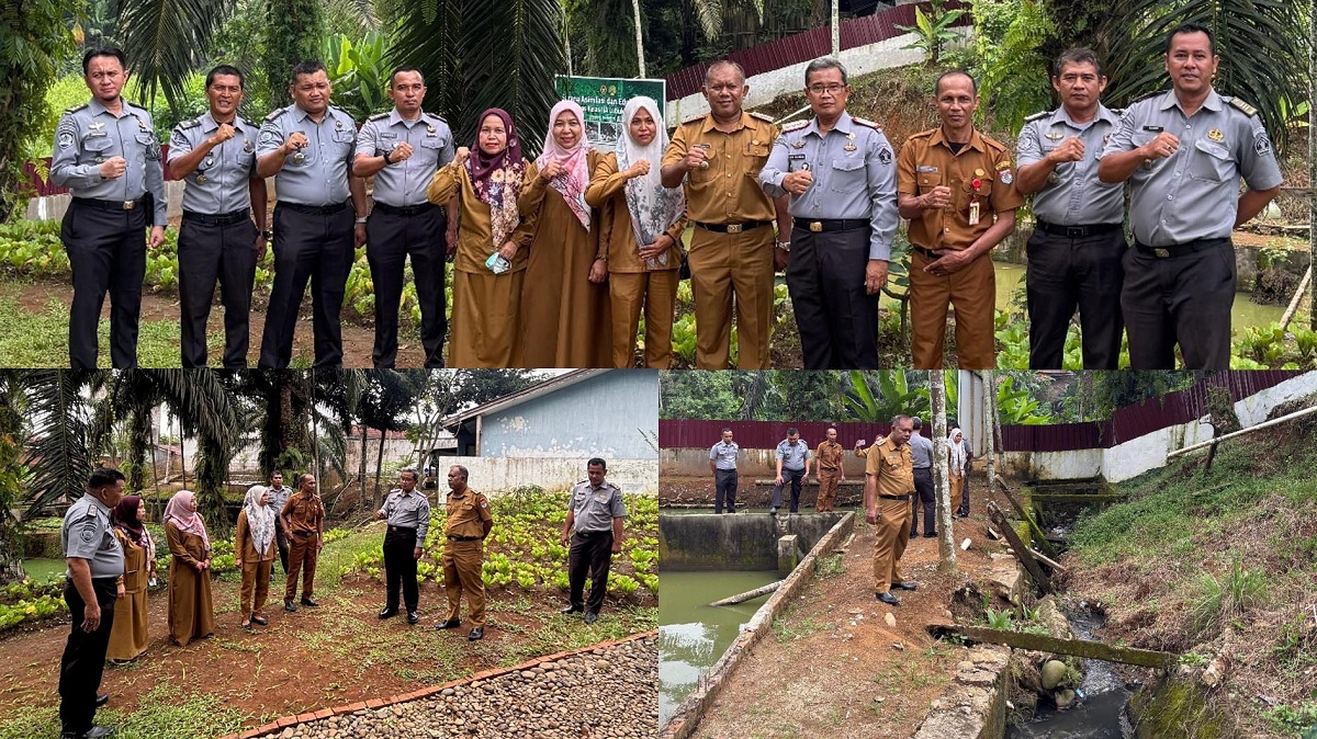 Camat Lubuk Linggau Barat II Lakukan Kunjungan Ke Lapas Lubuk Linggau