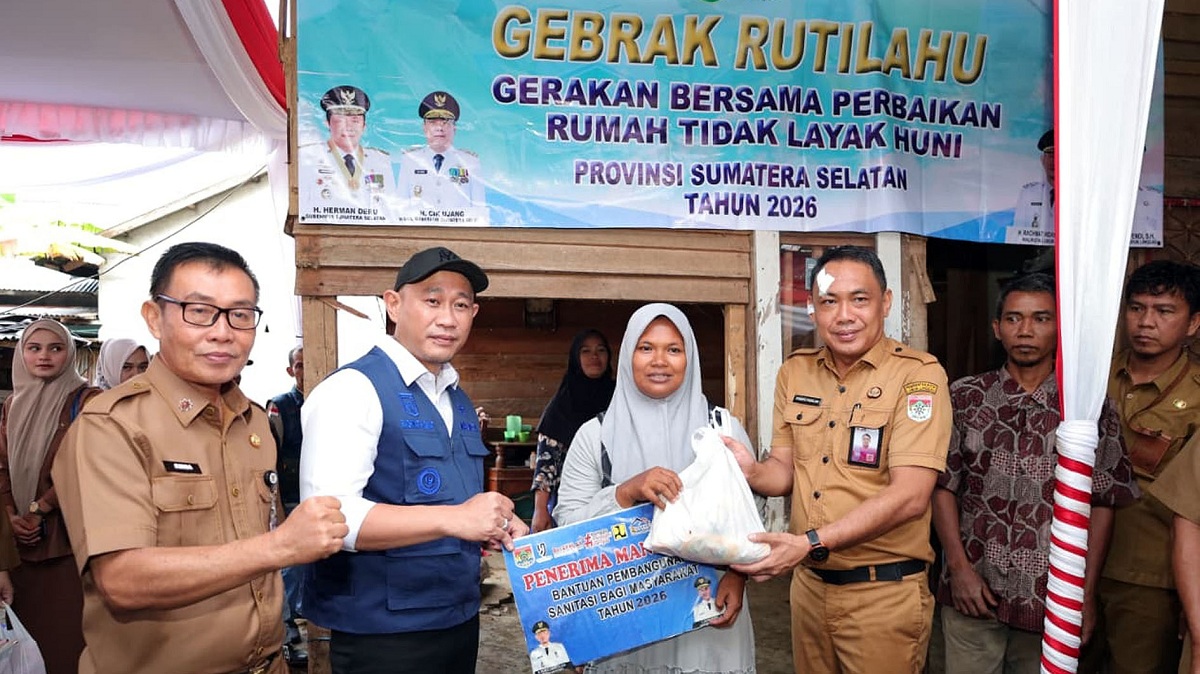 Gebrak Rutilahu Diluncurkan di Lubuk Linggau, 808 Rumah Tidak Layak ...