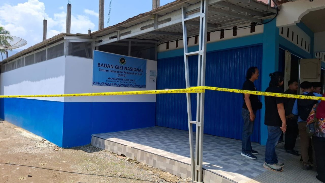 Korban Keracunan 427 Orang, BGN Hentikan Operasional SPPG Lebong Bengkulu, Kepala Dapur Diamankan