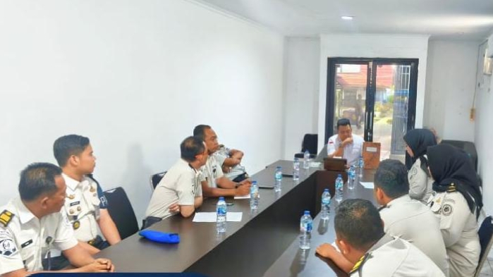 Perkuat Keamanan dan Disiplin Pegawai, Lapas Narkotika Muara Beliti Gelar Rapat Struktural