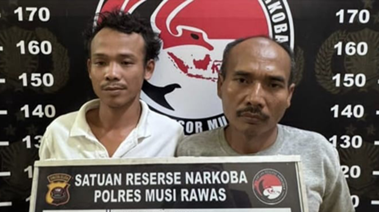 2 Sekawan Simpan Sabu di Tugumulyo Musi Rawas, Ditangkap Eagle Squad, Segini Barang Buktinya