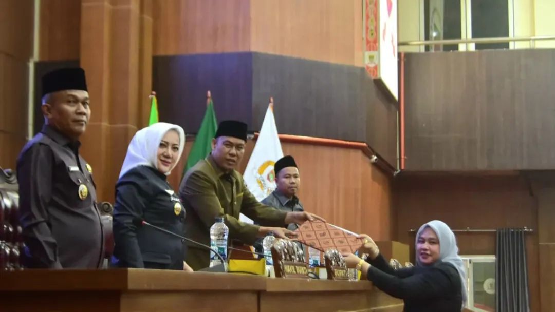 DPRD Musi Rawas Gelar Paripurna MoU Program Pembentukan Peraturan Daerah Tahun 2026